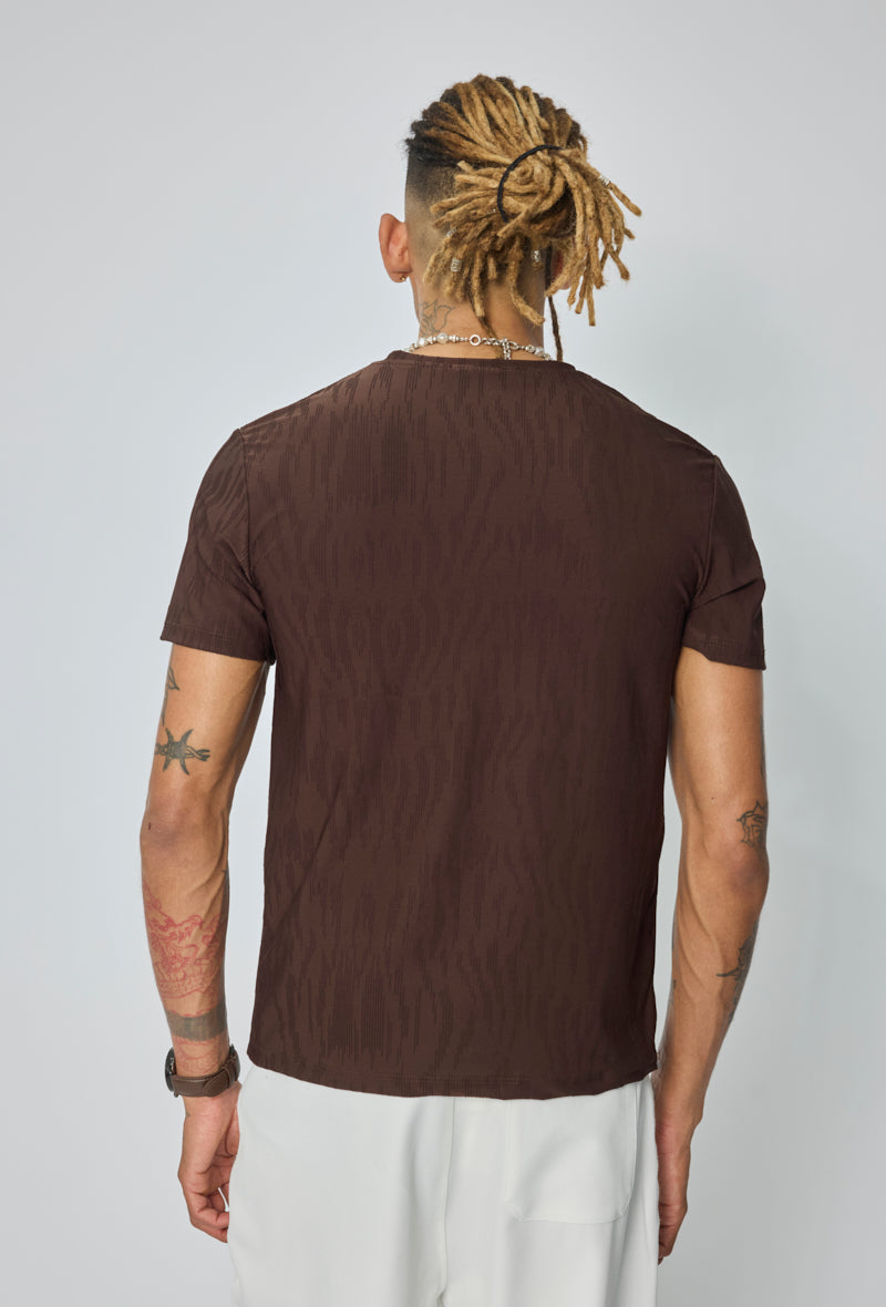 T-shirt col rond ajusté