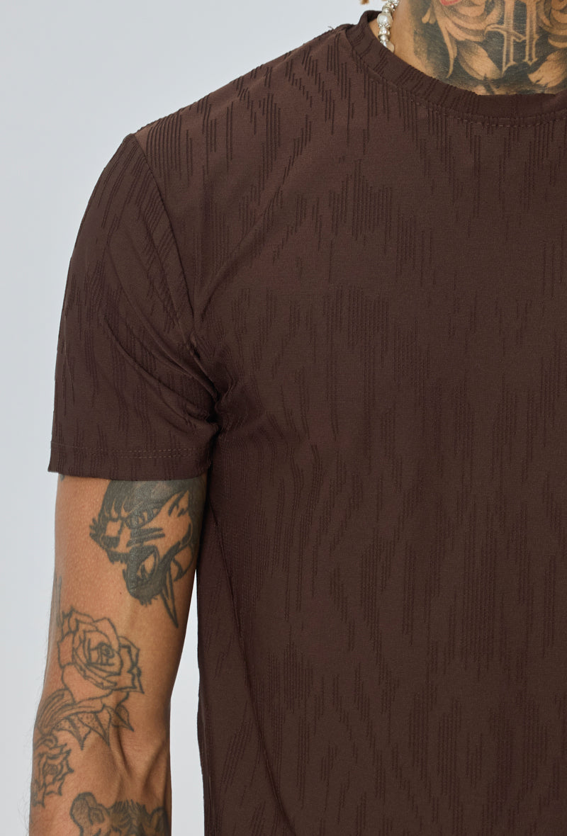 T-shirt col rond ajusté