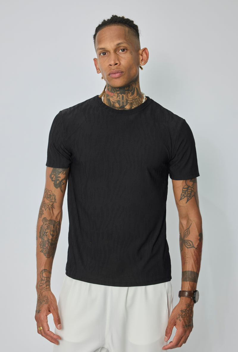 T-shirt col rond ajusté