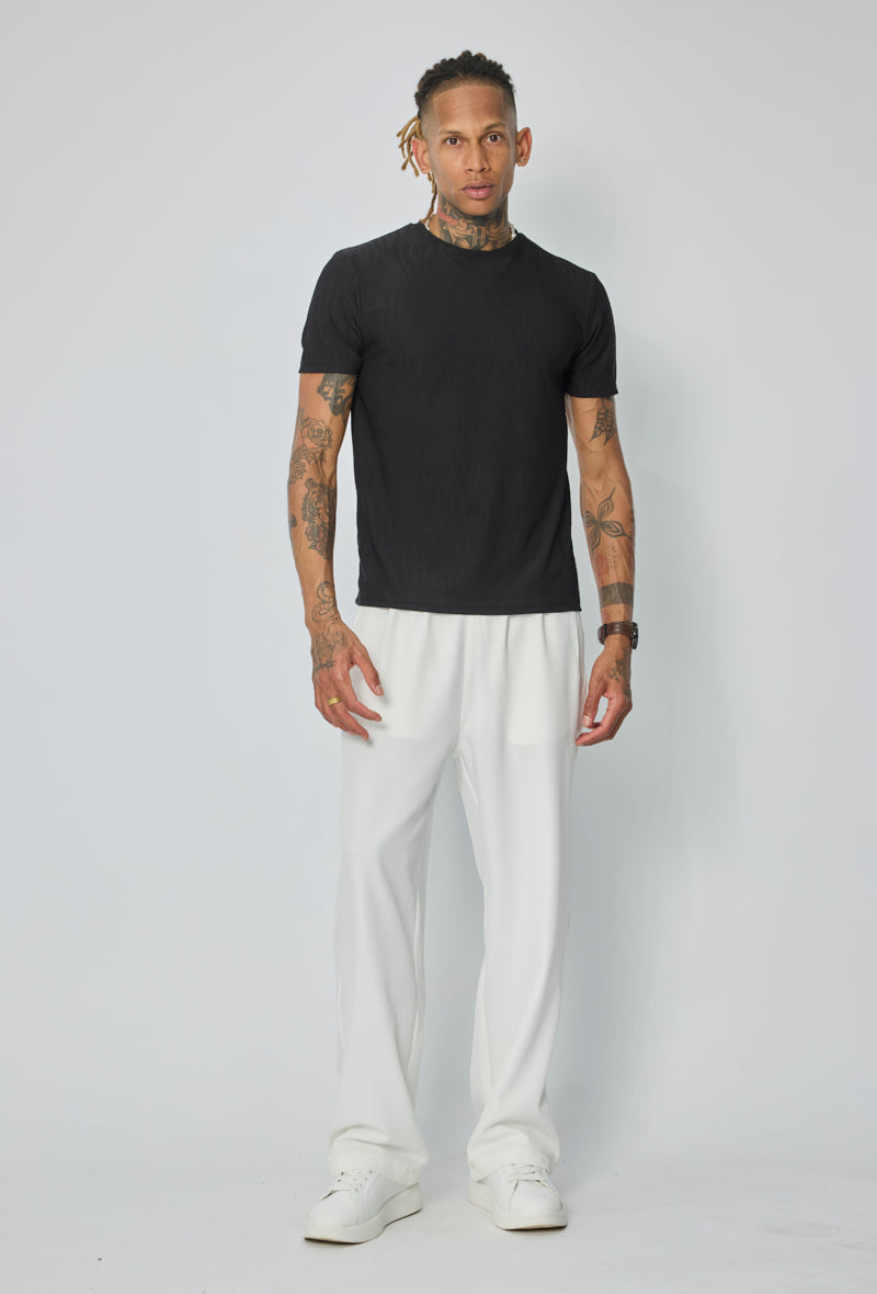 T-shirt col rond ajusté