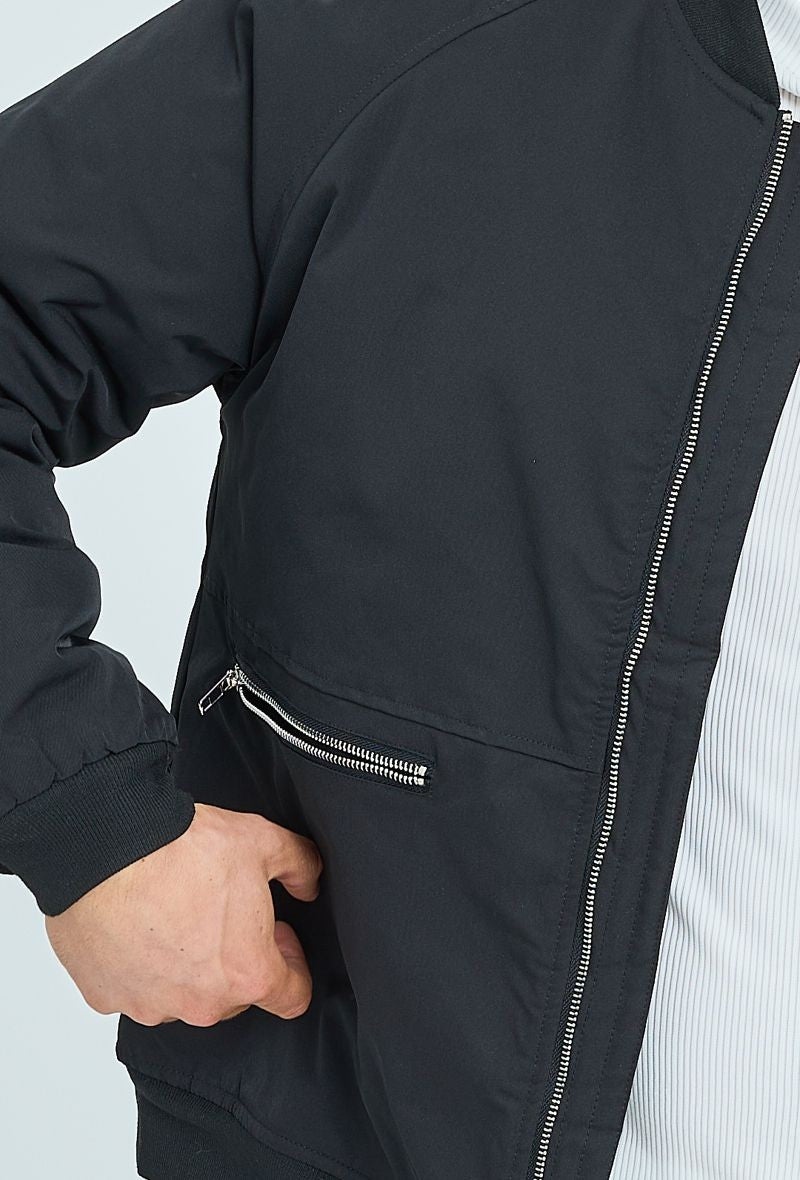 Veste bombers à zip métalique - Frilivin