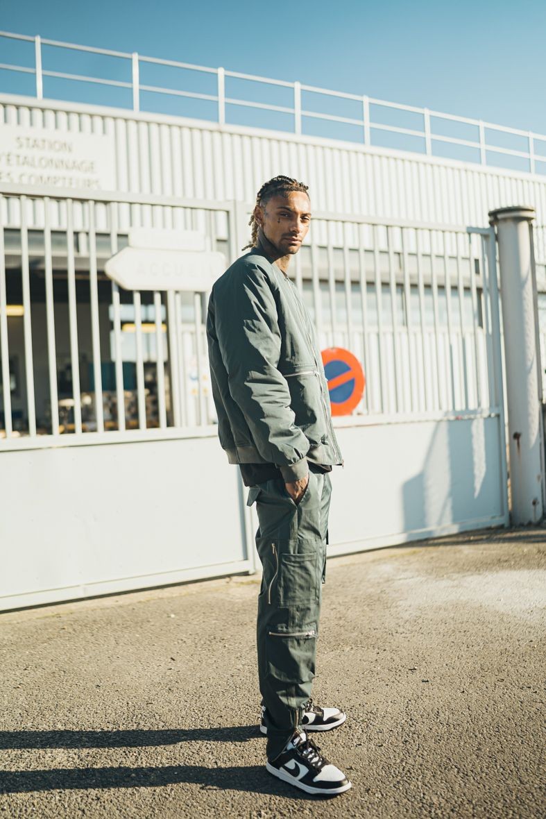 Ensemble utility bombers et cargo zippé - Frilivin