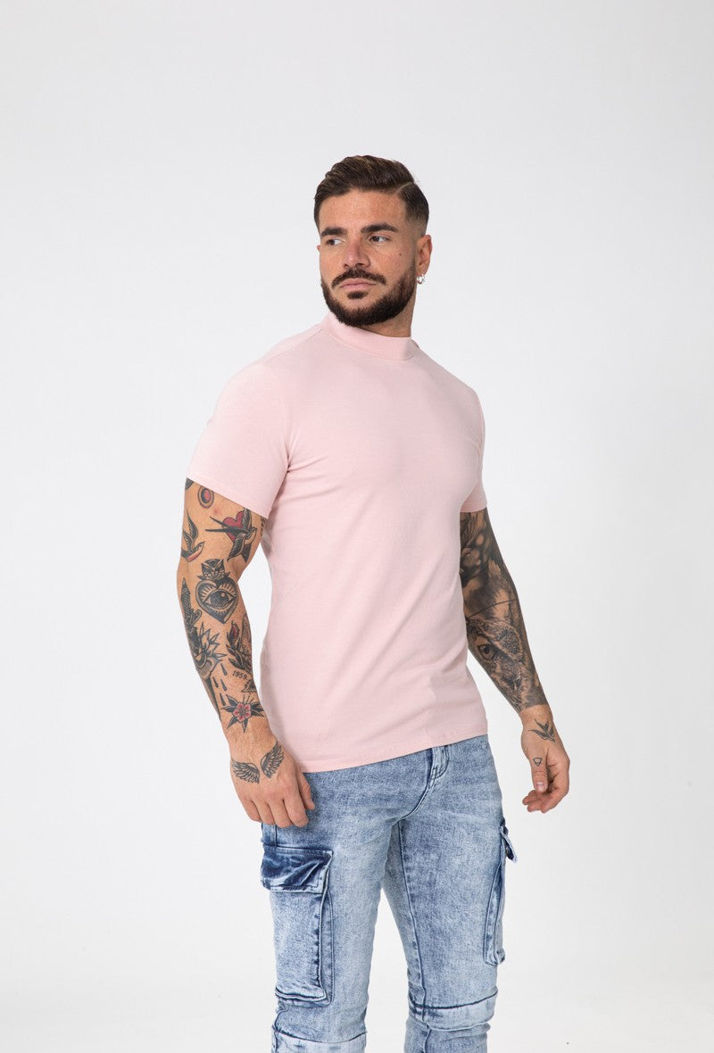 T-shirt basic col montant - Frilivin