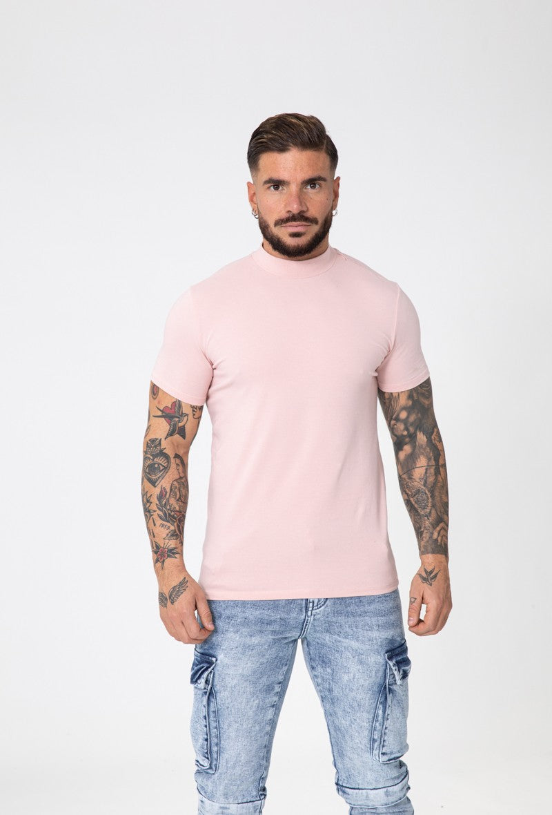 T-shirt basic col montant - Frilivin