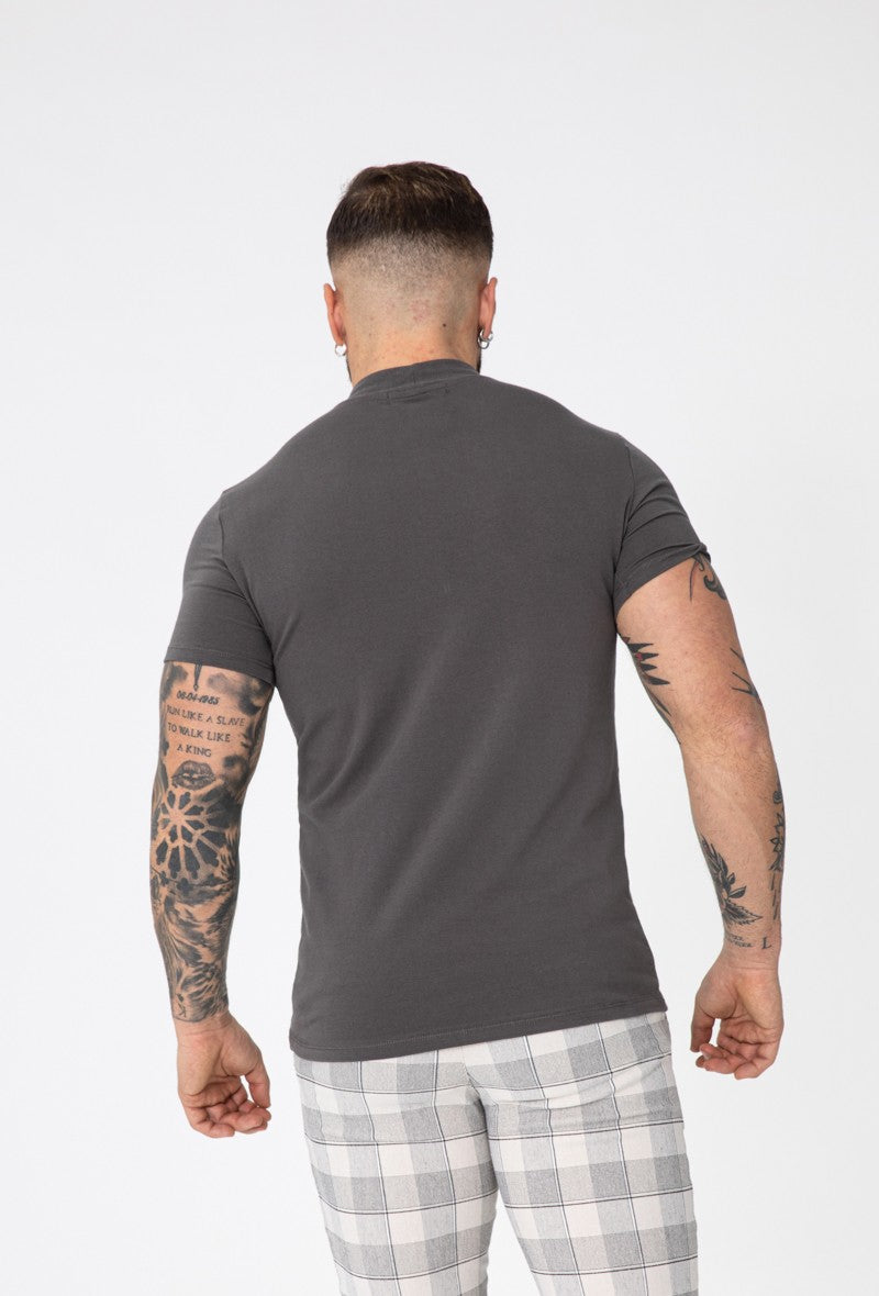 T-shirt basic col montant - Frilivin