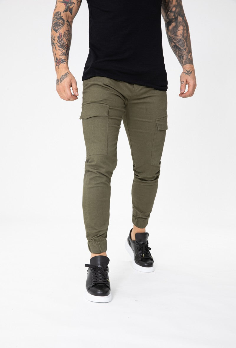 Pantalon jogger cargo multipoche - Frilivin