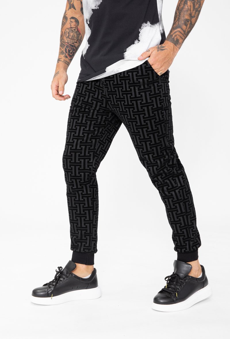 Pantalon jogger monogram - Frilivin