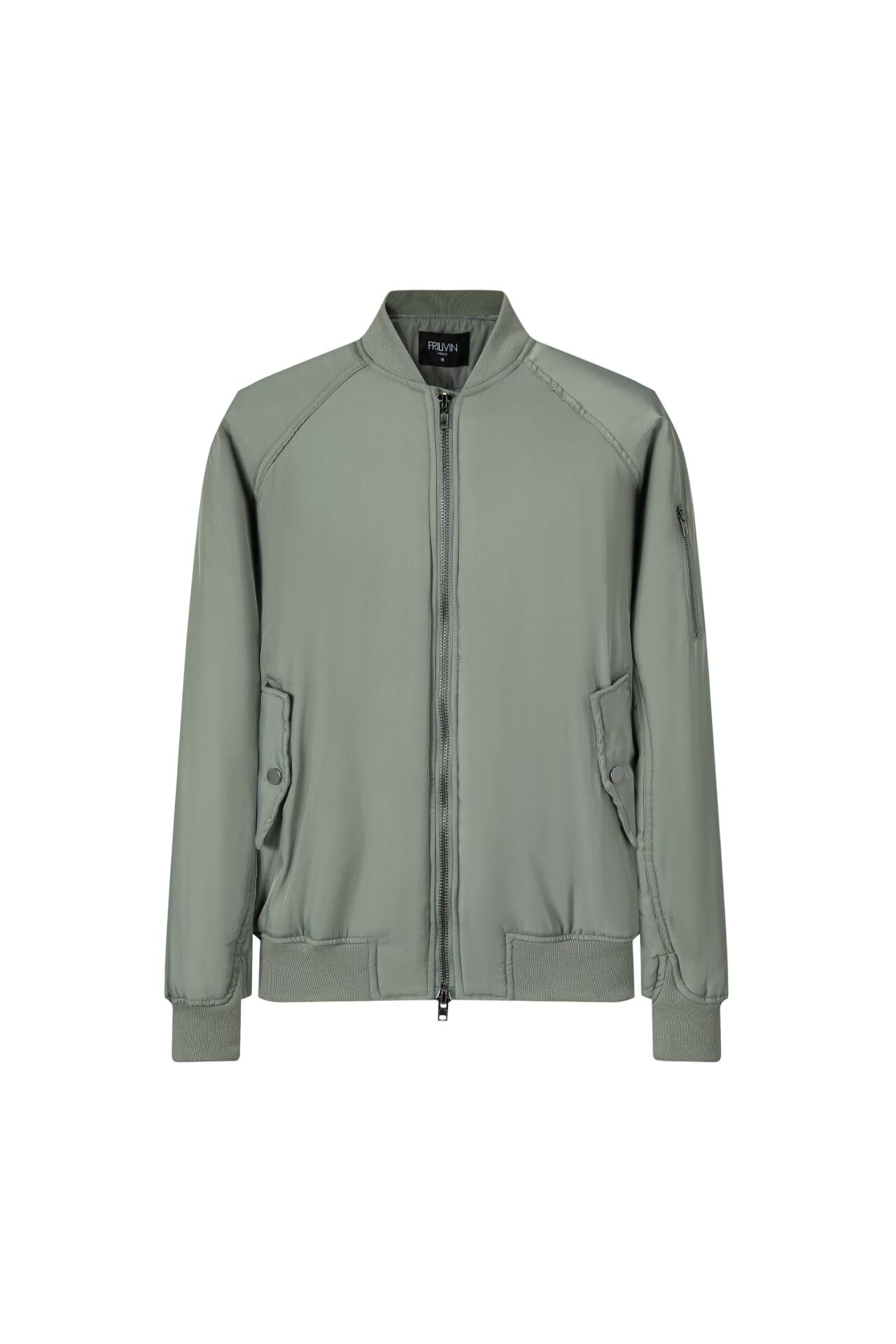 Veste bombers rembourée à col revers - Frilivin