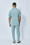 Ensemble plissé chemise pantalon - Frilivin
