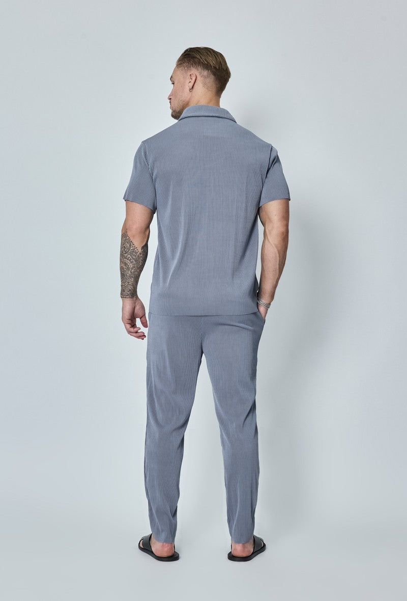 Ensemble plissé chemise pantalon - Frilivin