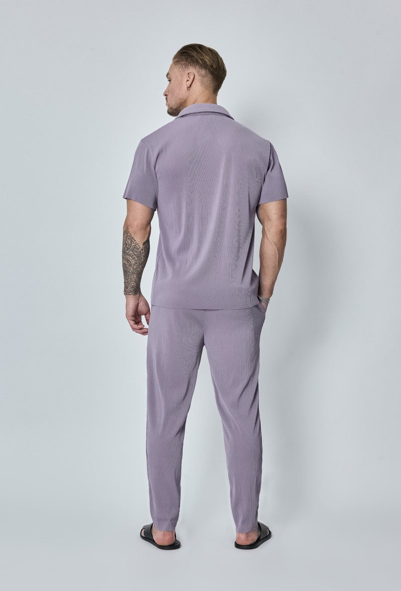 Ensemble plissé chemise pantalon - Frilivin