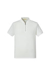 T-shirt à col zippé maille cotelé - Frilivin
