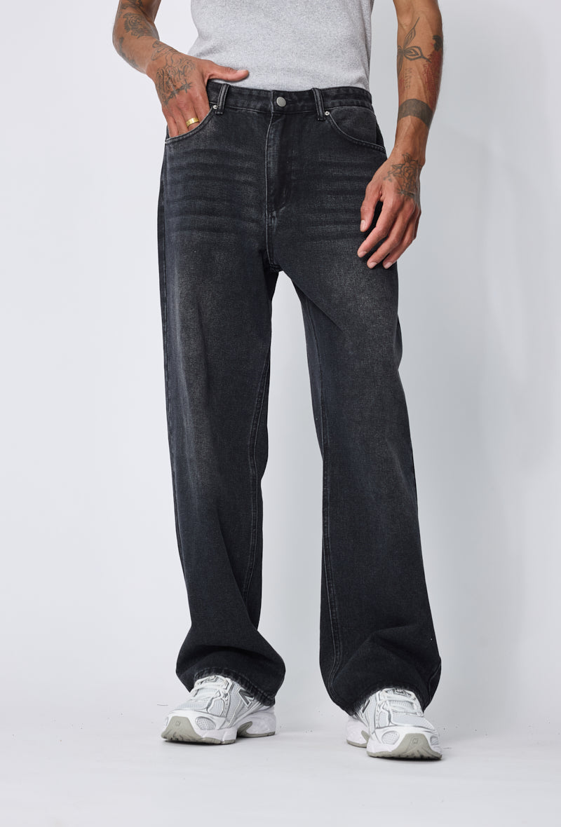 Jean large coupe baggy