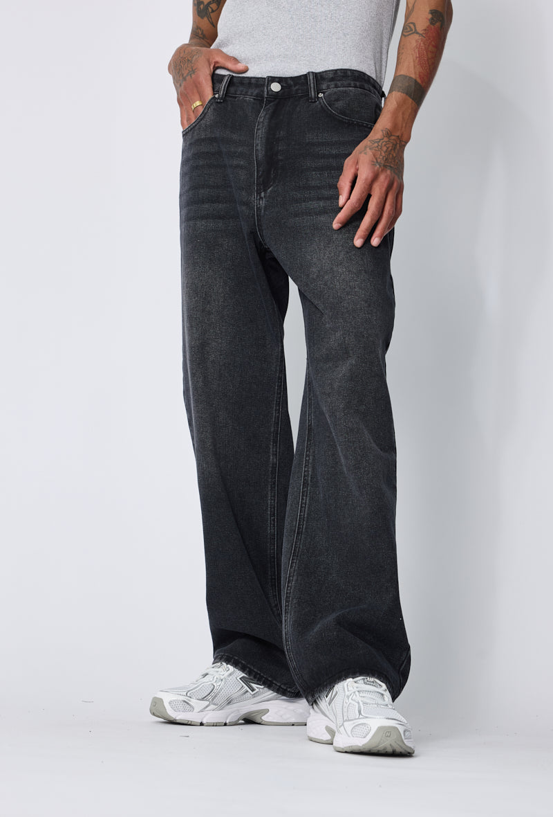 Jean large coupe baggy