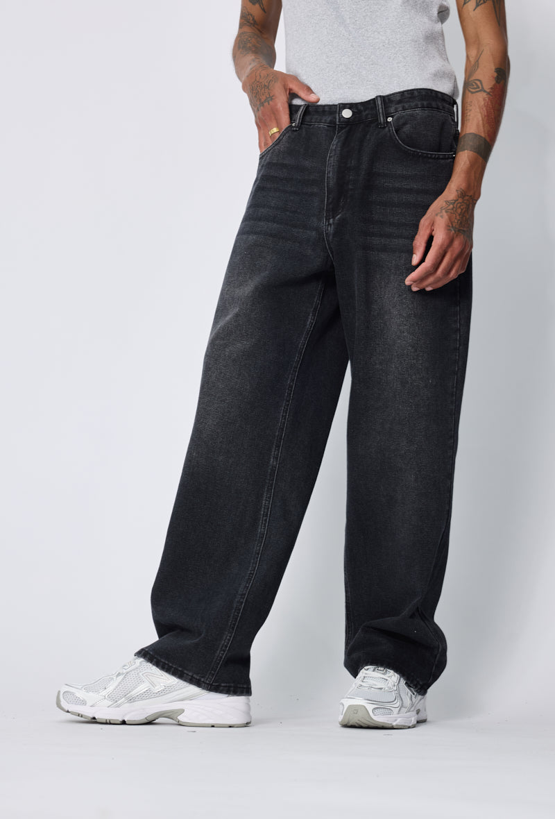 Jean large coupe baggy