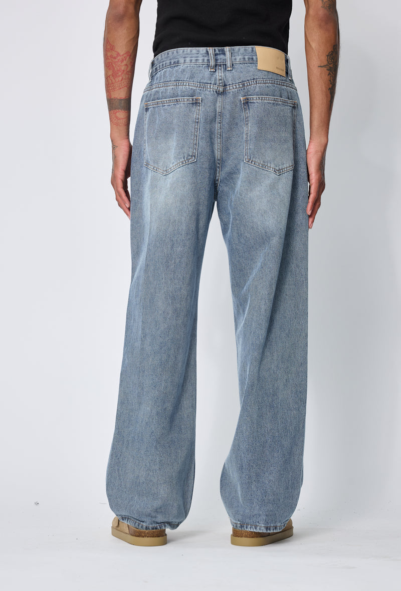 Jean large coupe baggy