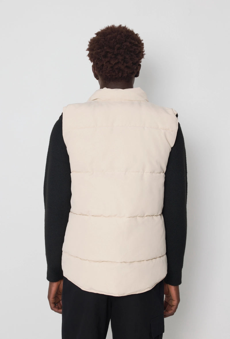 Gilet doudoune matelassée sans manches