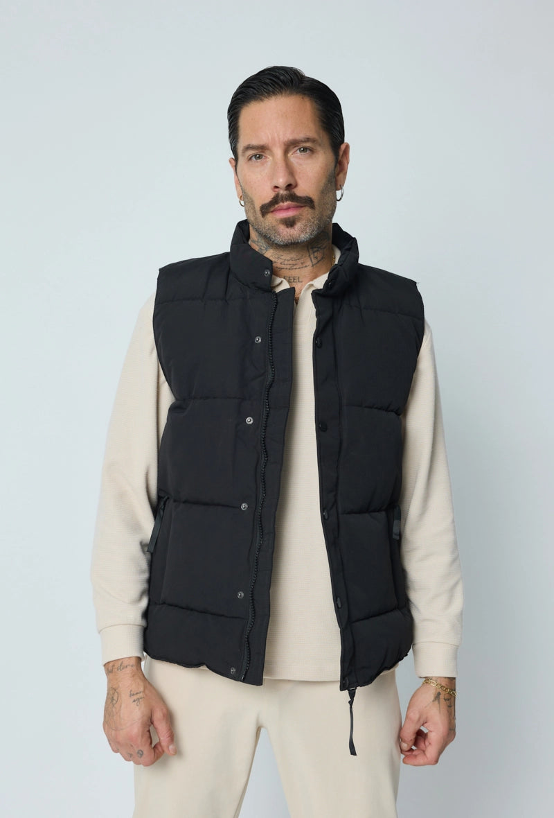 Gilet doudoune matelassée sans manches