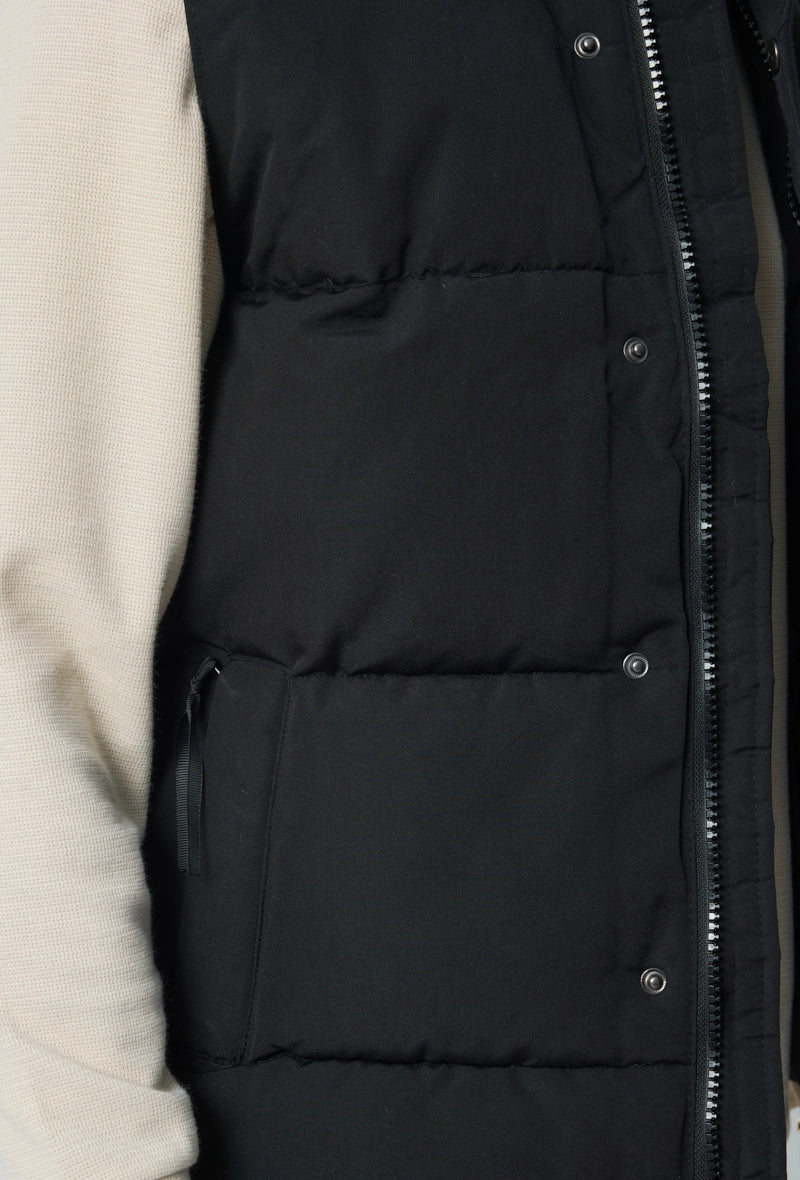 Gilet doudoune matelassée sans manches