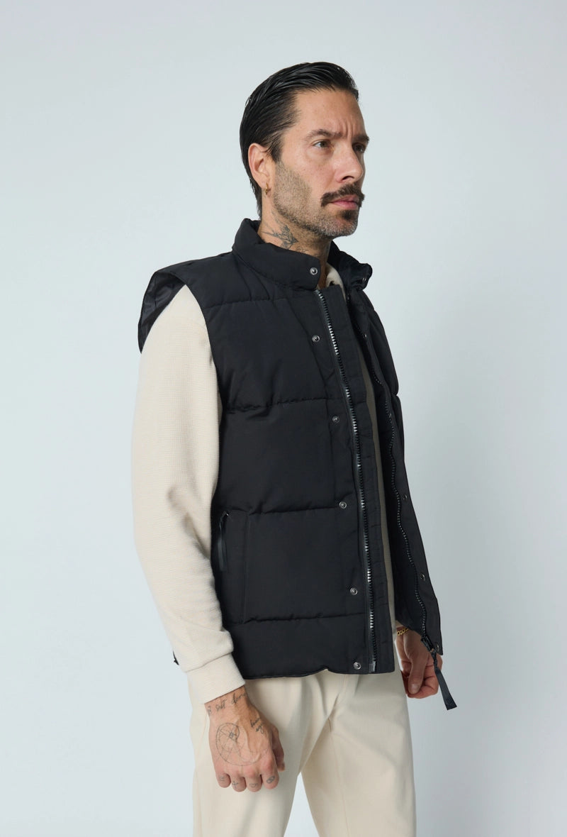 Gilet doudoune matelassée sans manches