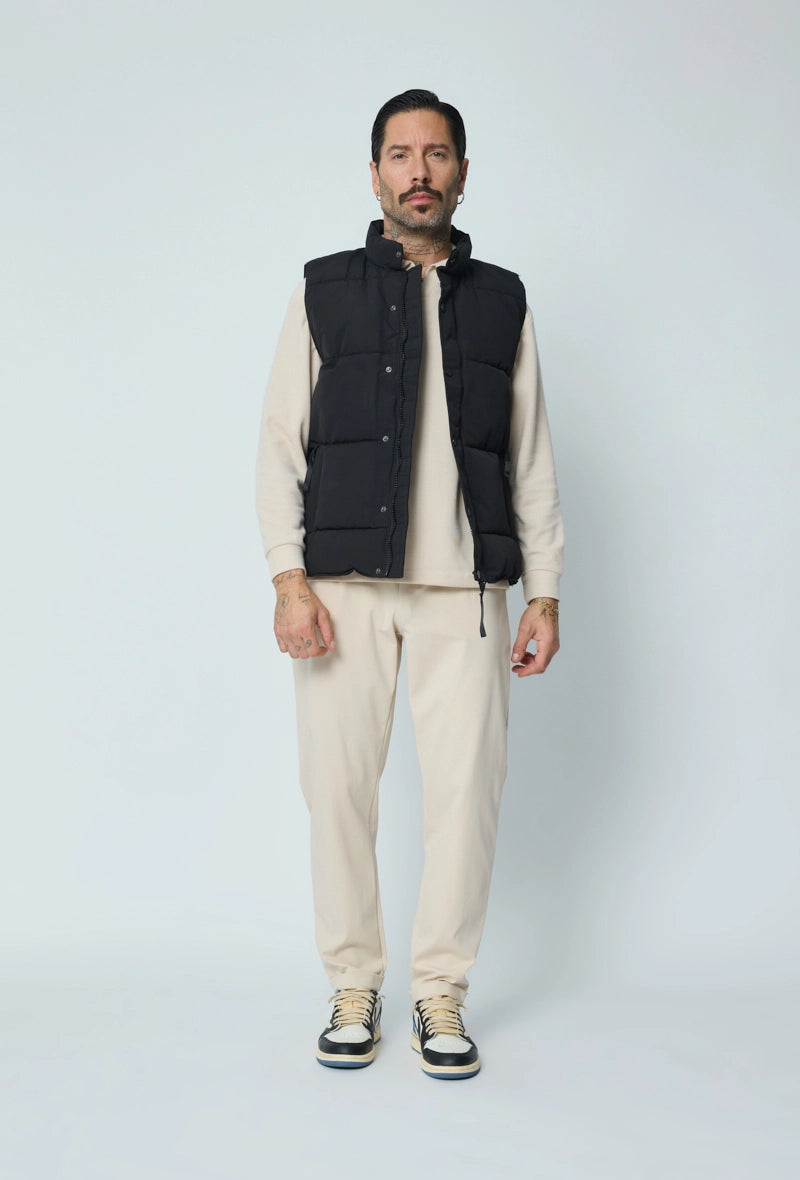 Gilet doudoune matelassée sans manches