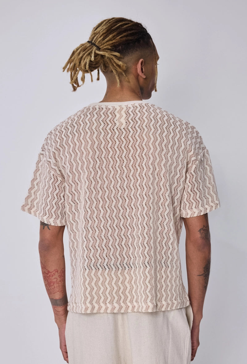T-shirt crochet tendance