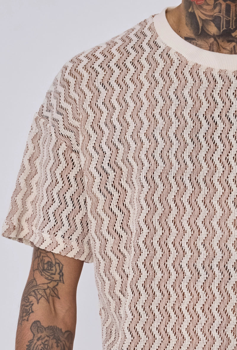 T-shirt crochet tendance