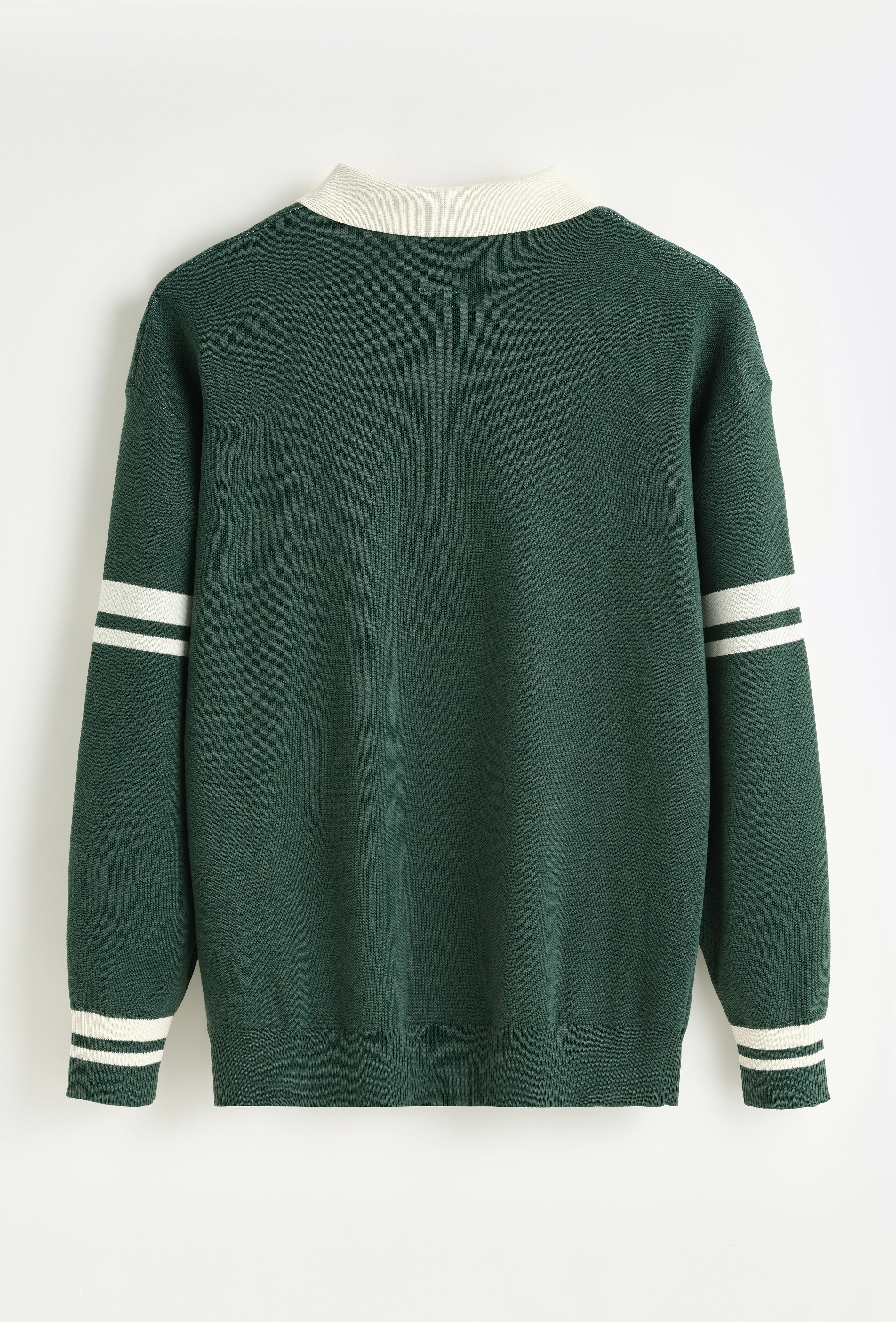 Pull avec boutons façon polo