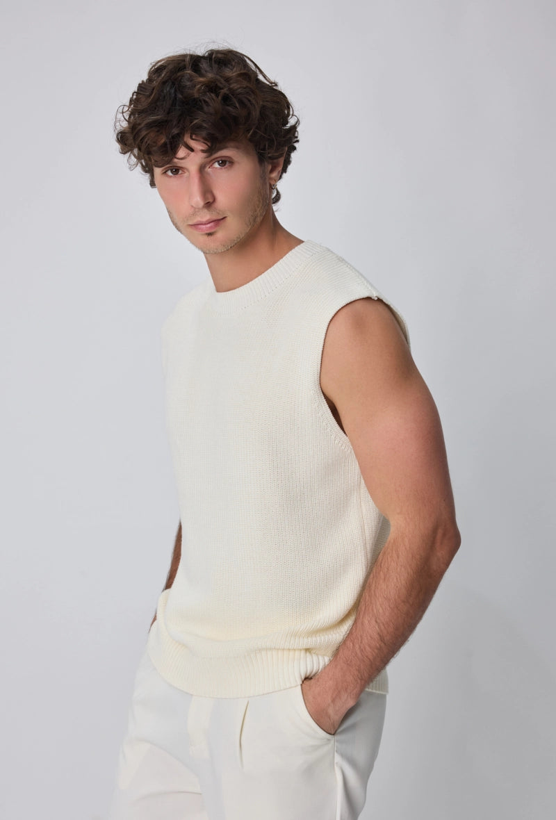 T-shirt débardeur uni