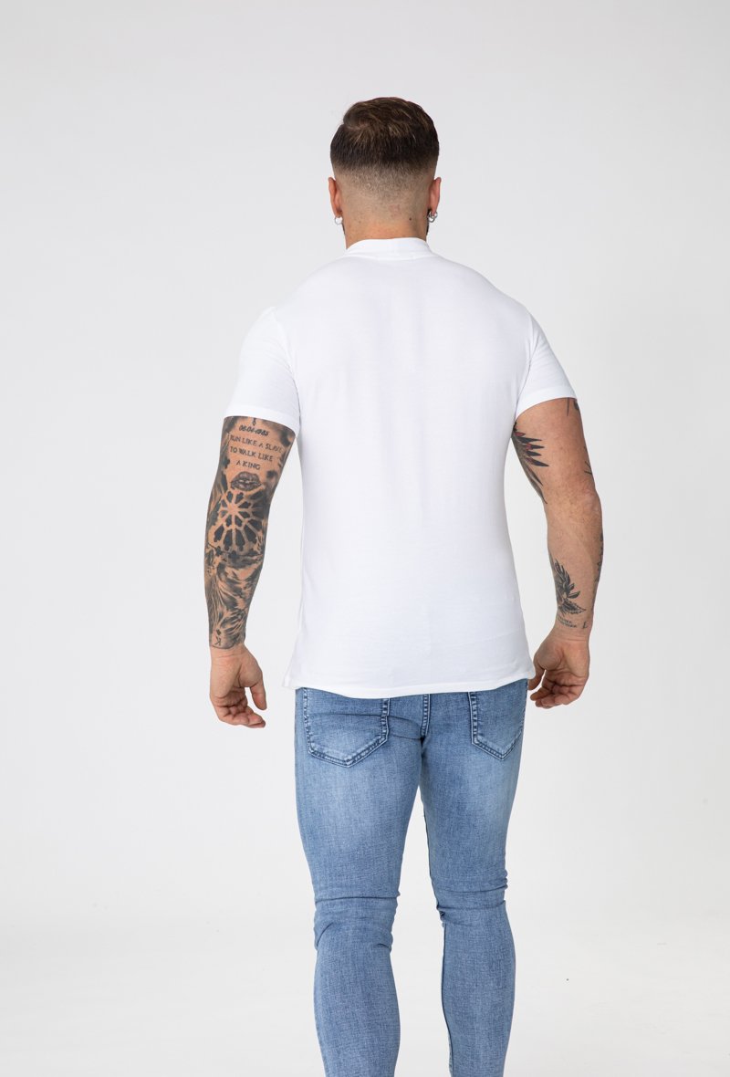 T-shirt basic col montant - Frilivin