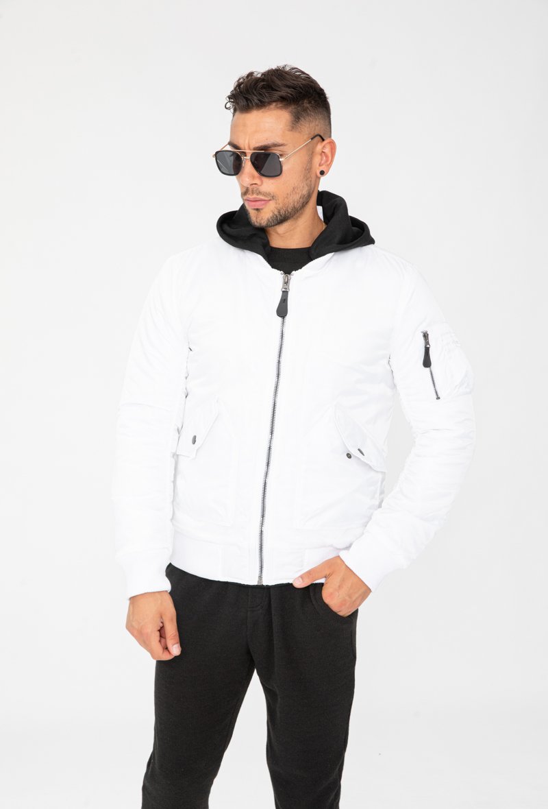 Veste bombers à capuche - Frilivin