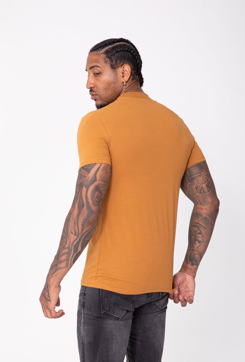 T-shirt basic col montant - Frilivin