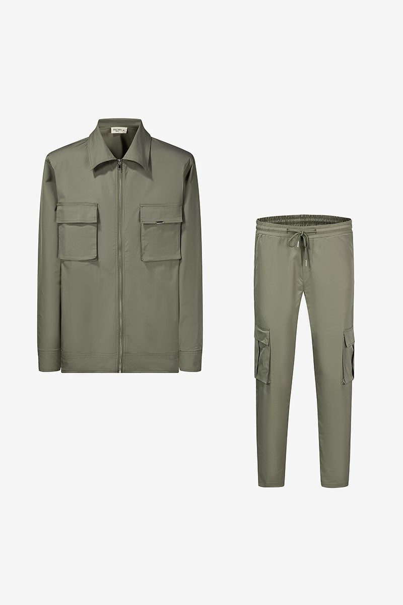 Ensemble uni veste cargo - Frilivin