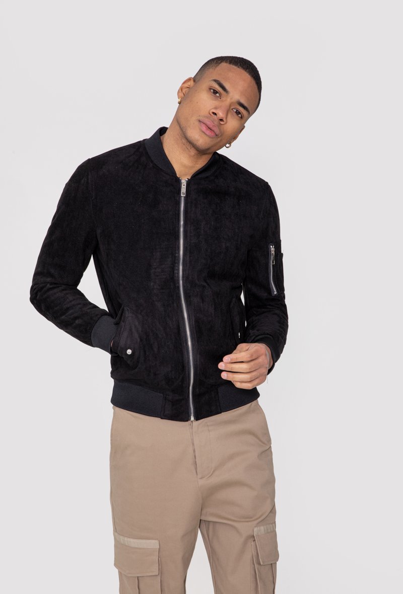 Veste bomber aspect - Frilivin