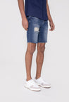 Short jean stretch déchiré - Frilivin