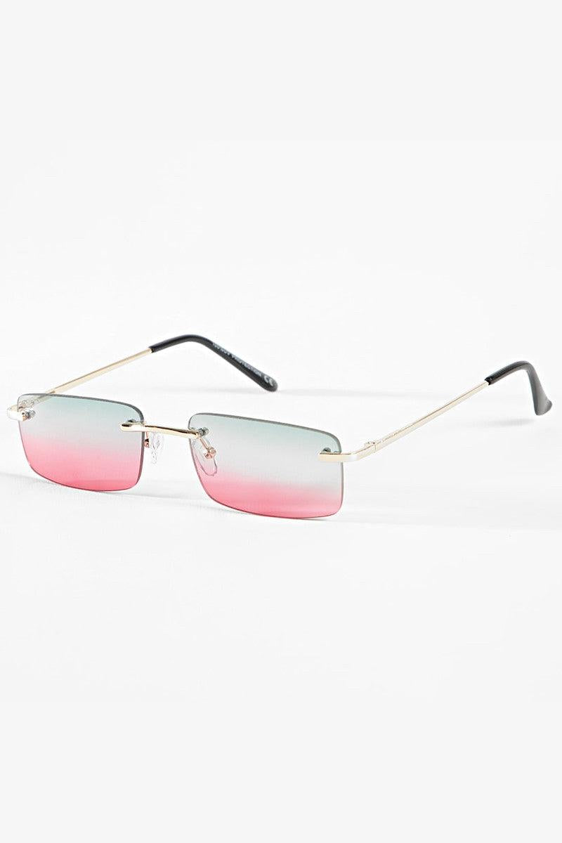 Lunettes rectangulaires sans monture - Frilivin