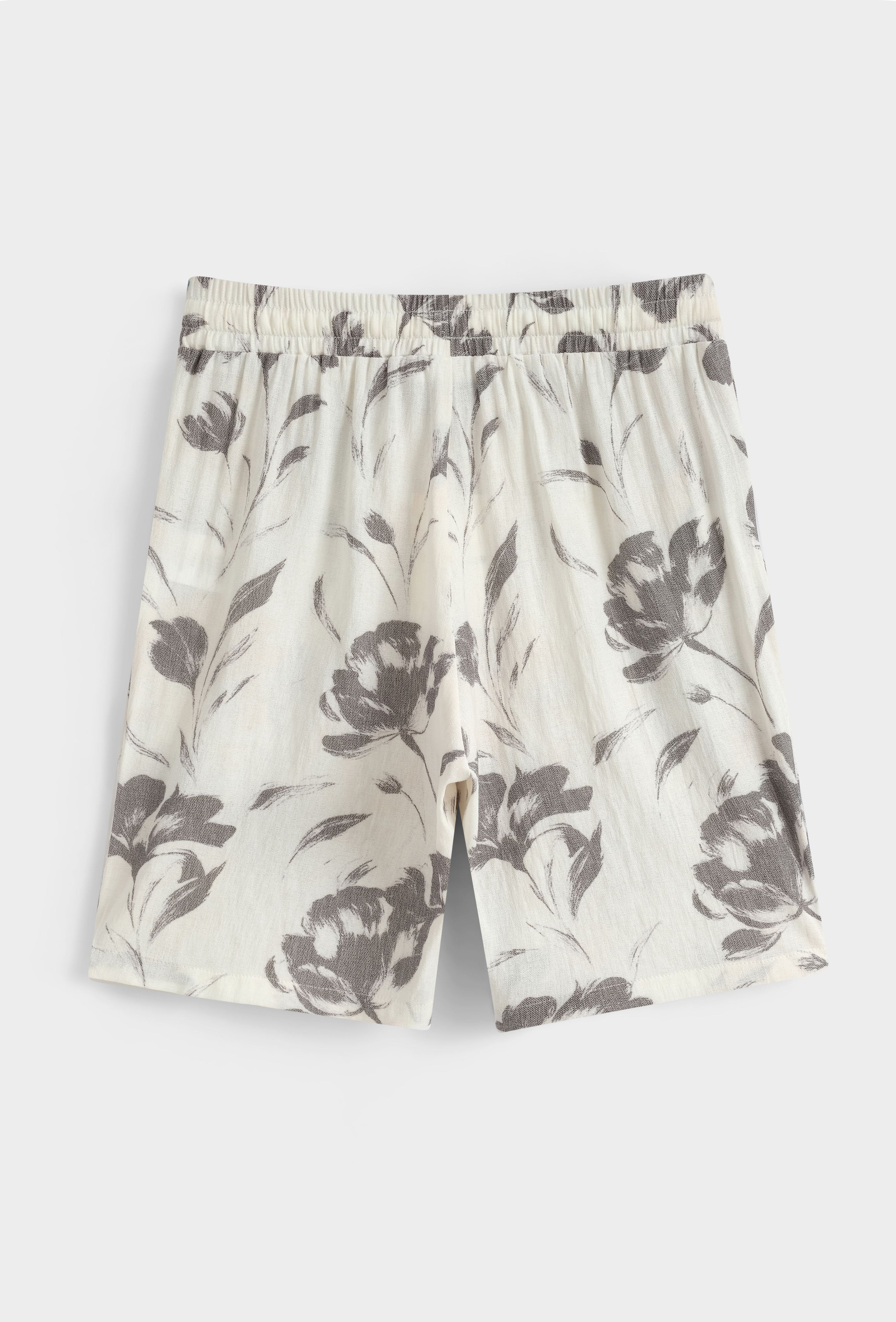 Chemise florale col cubain