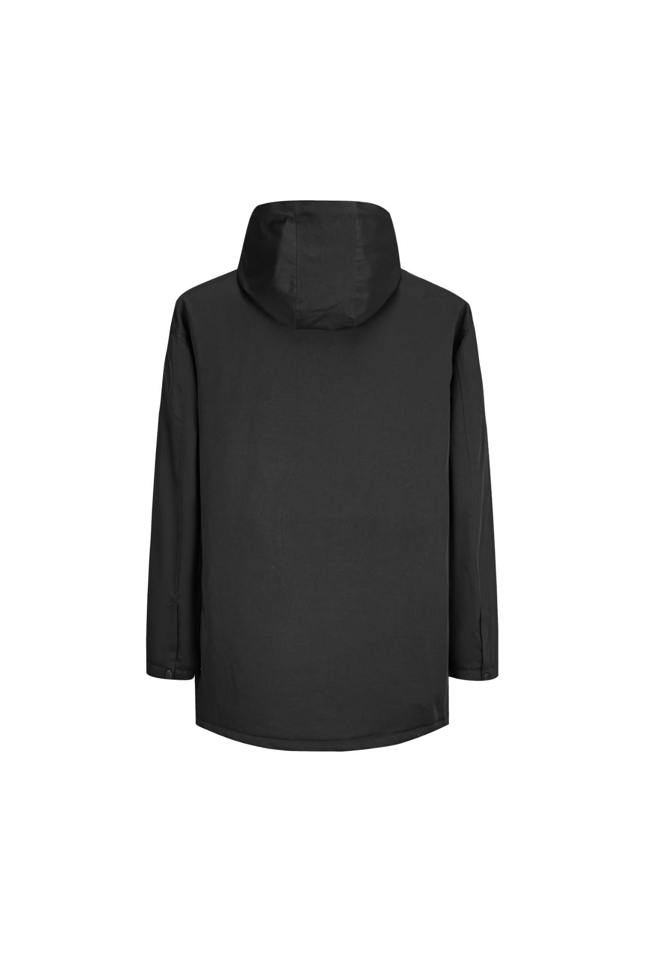 Parka mi longue à capuche - Frilivin