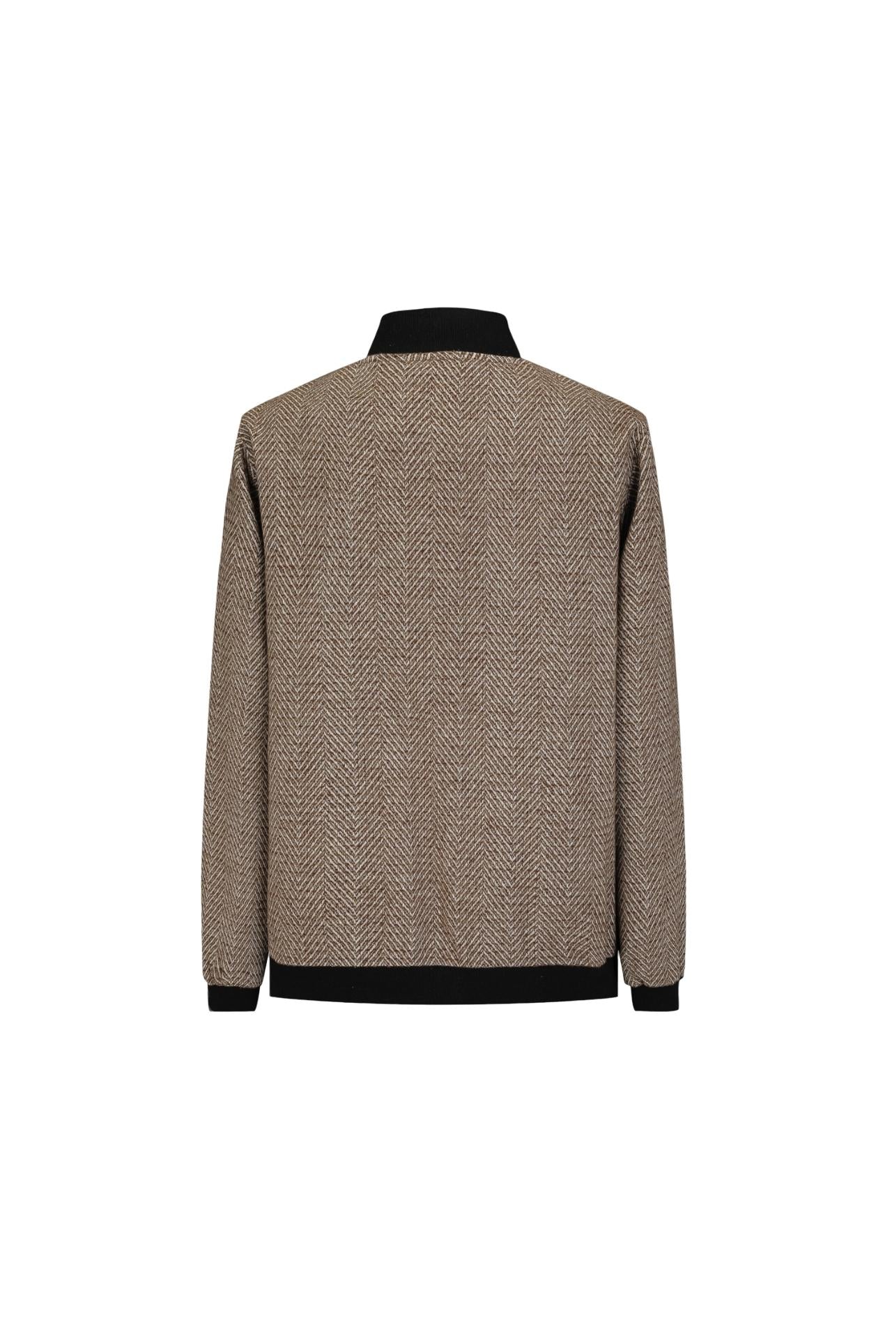 Veste chiné à boutons - Frilivin