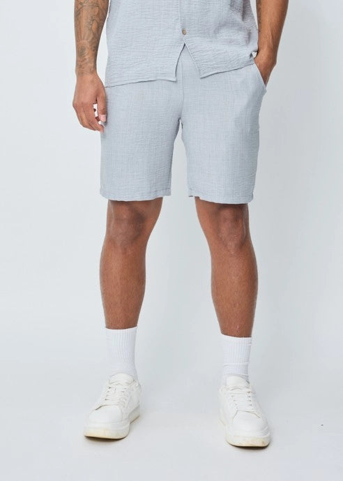 Short léger toile style lin