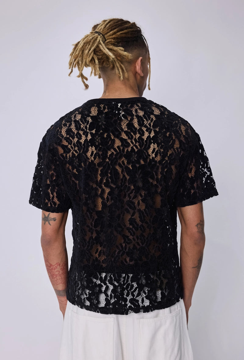 T-shirt dentelle