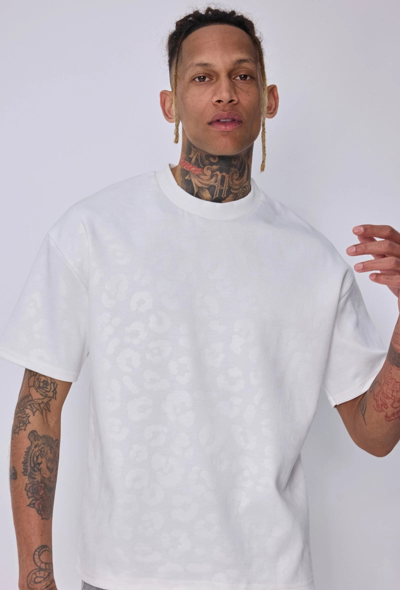 T-shirt léopard