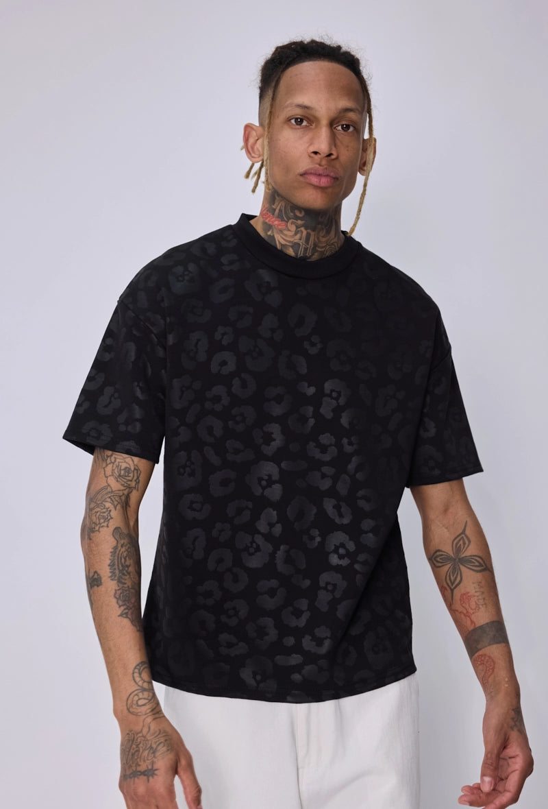 T-shirt léopard