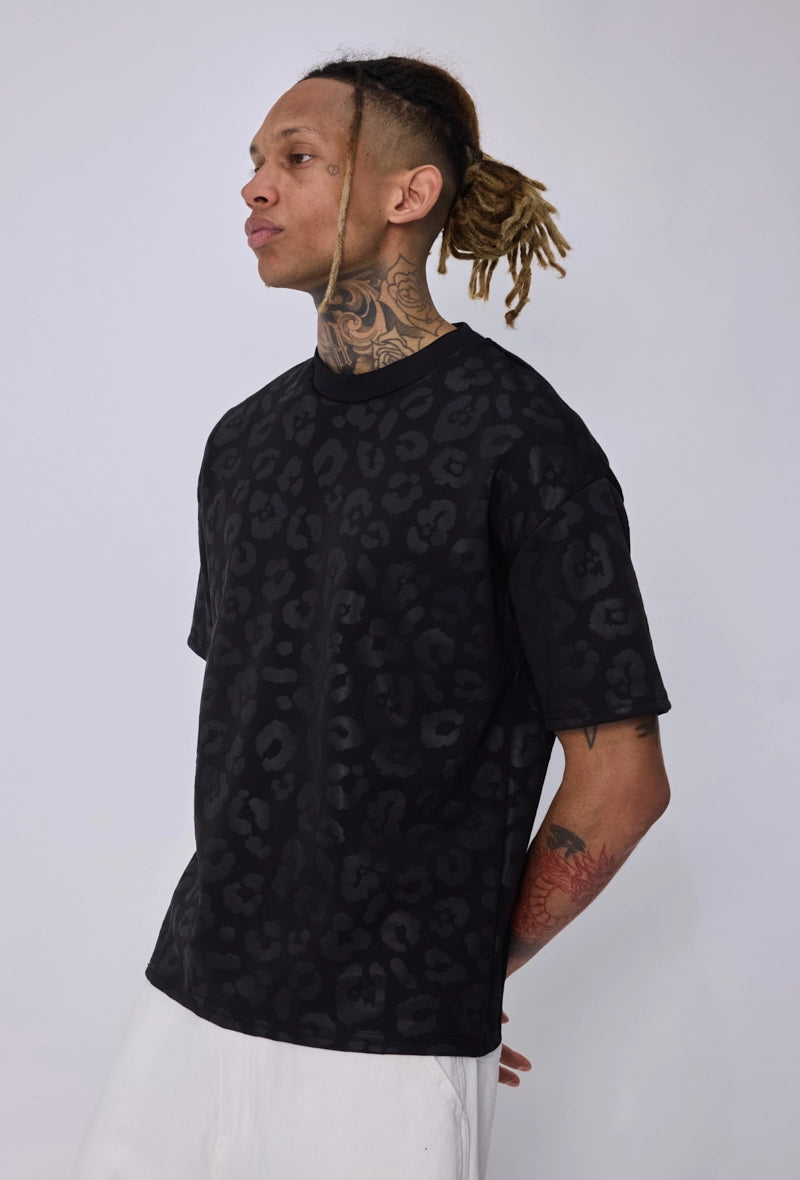 T-shirt léopard