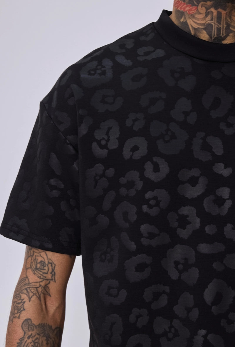 T-shirt léopard