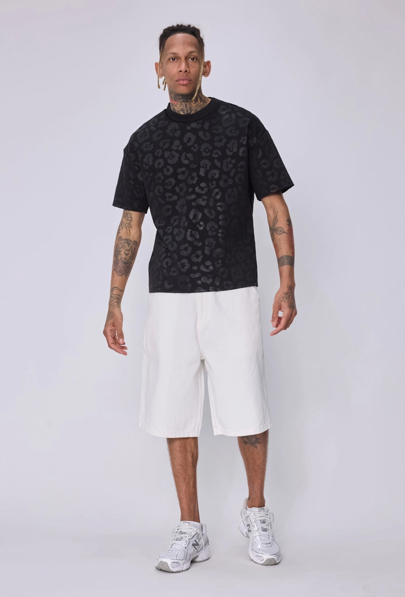 T-shirt léopard