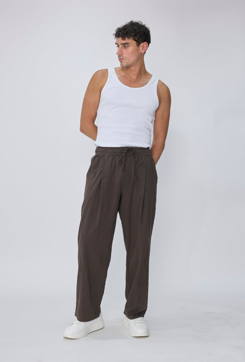 Pantalon fluide casual chic
