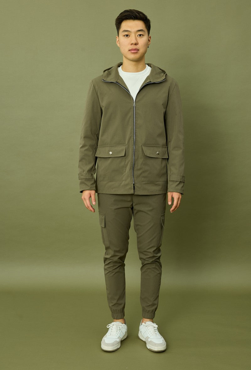 Veste à capuche zippée oversize - Frilivin