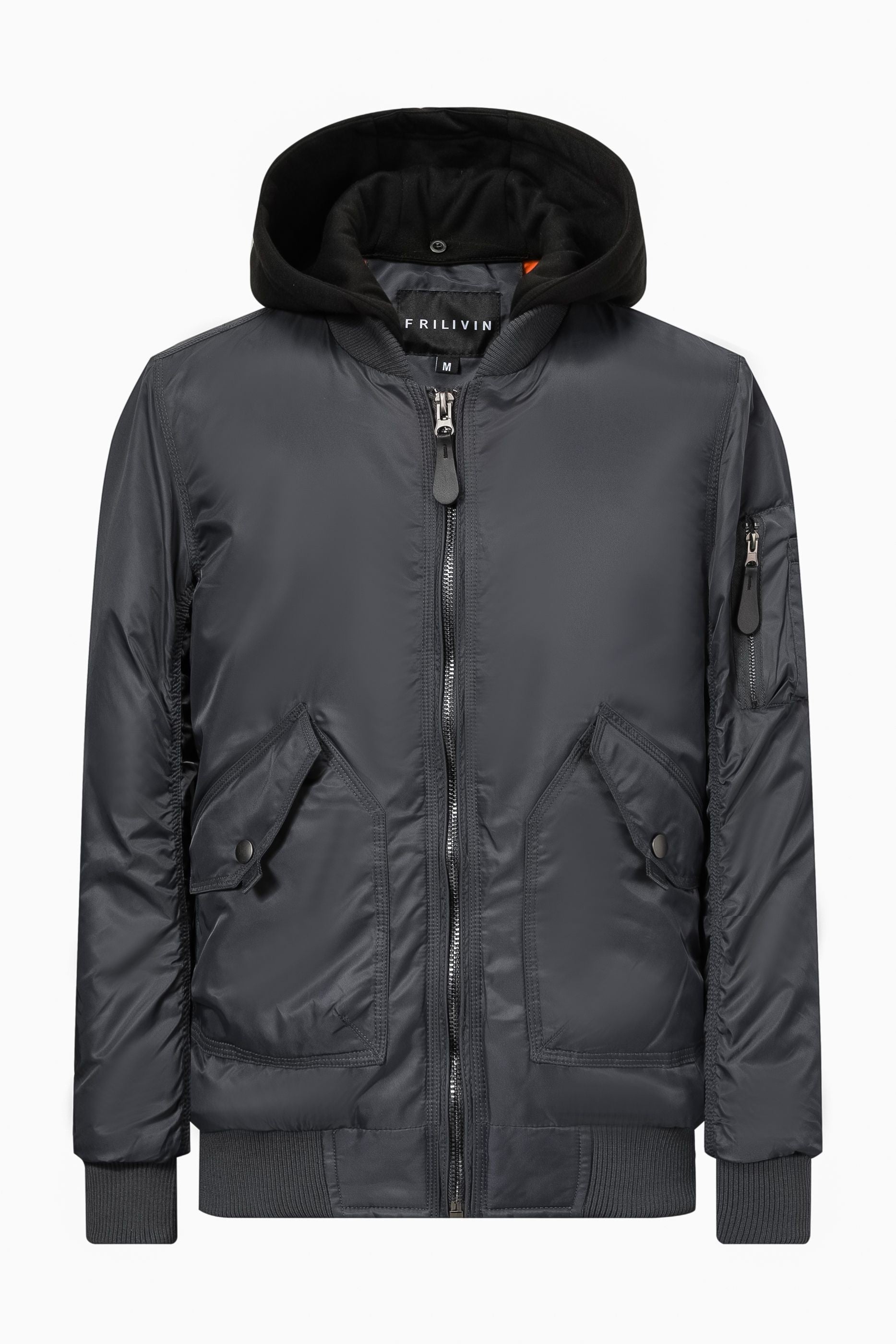 Veste bombers à capuche - Frilivin