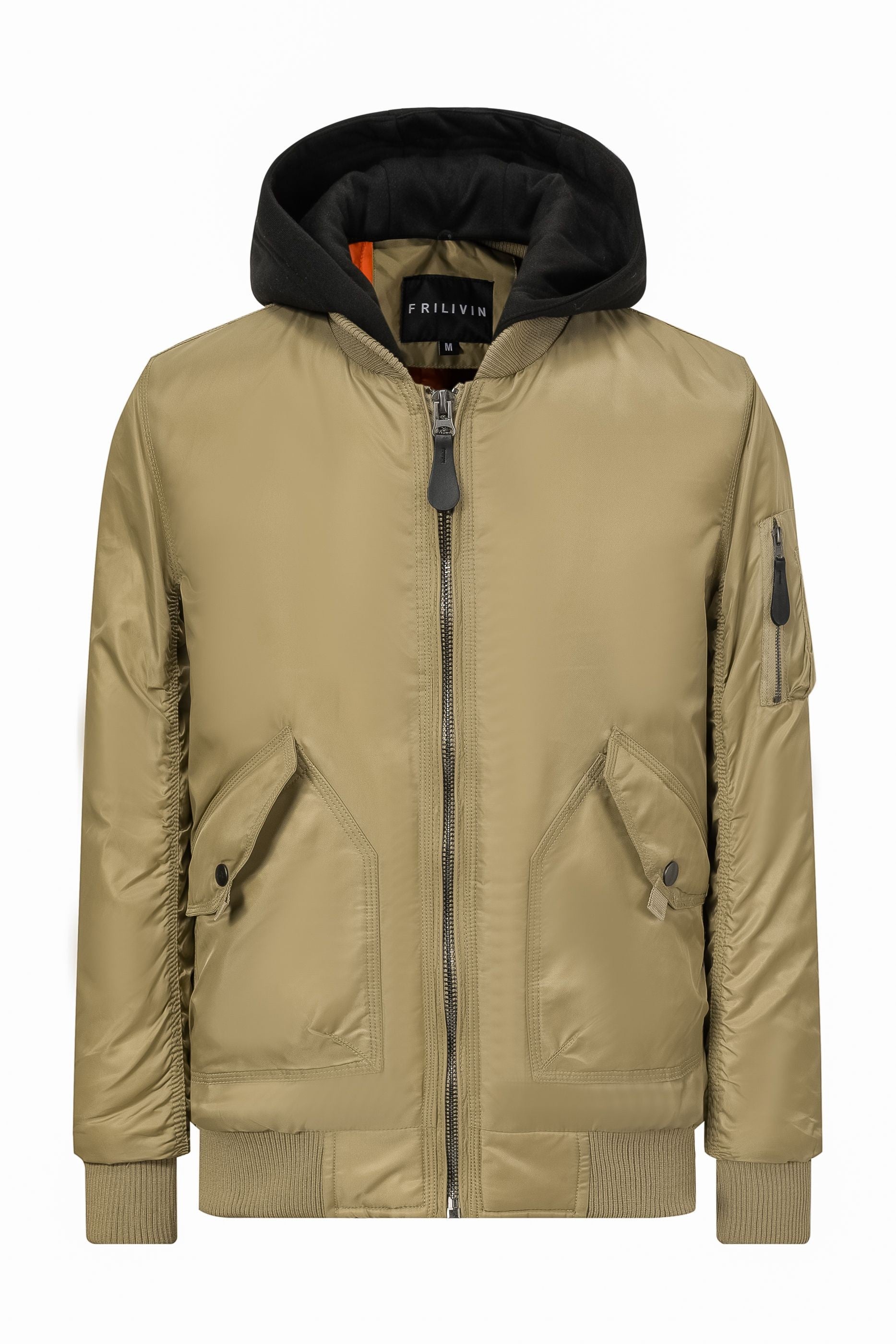 Veste bombers à capuche - Frilivin